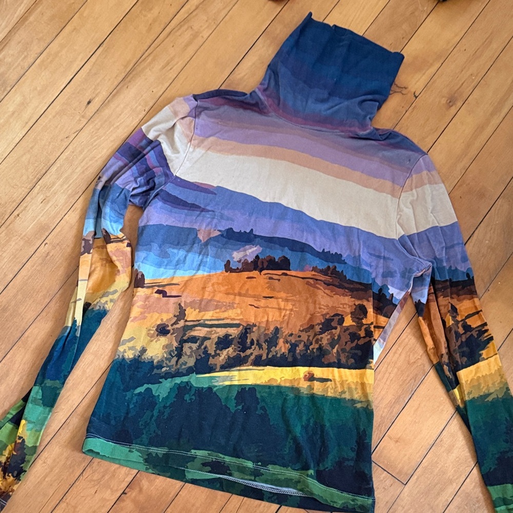The Kit Landscape Turtleneck